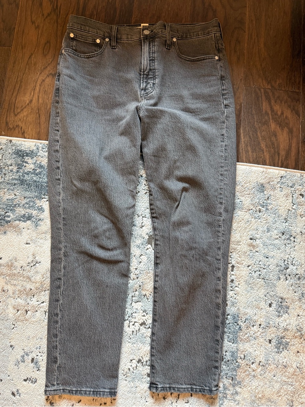 Madewell Perfect Vintage Jeans in Washed Gray